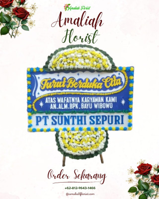 Papan Bunga Duka di Baruas
