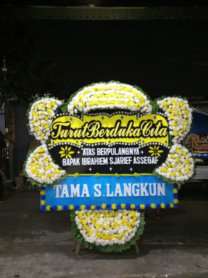 Papan Bunga Duka di Baruas